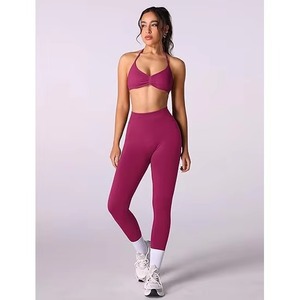 Ensembles de fitness pour la gym en provenance du Pakistan, vêtements de sport pour femmes de haute qualité, ensembles de yoga deux pièces - Product Image 4