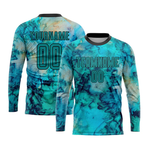 เสื้อฟุตบอลขายดีประจำปี 2026 ผลิตจากวัสดุโพลีเอสเตอร์ 100% ระบายอากาศได้ดี รับผลิตแบบ OEM พร้อมโลโก้และดีไซน์ด้านหน้าตามสั่ง - Product Image 3