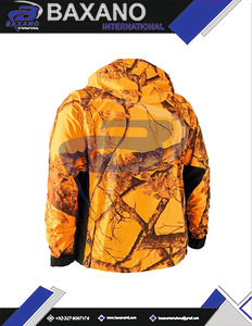 Vestes de chasse orange haute visibilité pour hommes, camouflage, respirantes, imperméables, coupe-vent, pour l'hiver, unisexes - Product Image 5