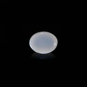 Natural Oval Cut Blue Moonstone 5.45 Carat Loose Gemstone for Fine Jewelry - Product Image 2