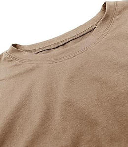 Camiseta de hombre de corte holgado, estilo casual, de algodón, transpirable, suave, para uso diario, ropa de verano. - Product Image 4