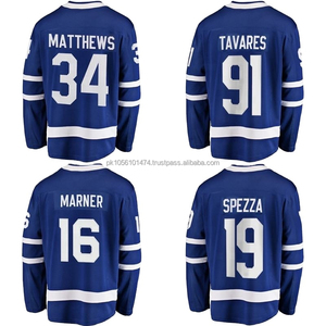 Ventes en gros de maillots de hockey sur glace personnalisés par sublimation Dallas pour adultes, antibactériens, respirants, 100% polyester, haute qualité, 3D - Product Image 5