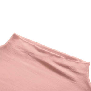 <b>Scrub</b> Undershirts Elastic Waist Fit Cotton Shirts for Nurses Doctors Daily Work Wear - Product Image 5