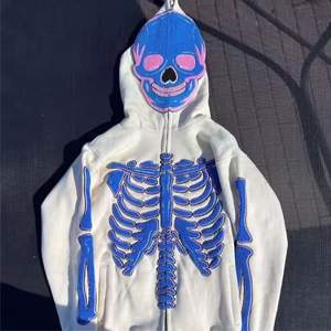 Personnalisé 400gsm Premium Washed Hoodie Drop Shoulder Cotton French Terry with Zip Heavyweight Zip up Oversized Hoodie Set - Product Image 1