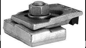 Plaque de serrage KPO en acier moulé durable pour fixation de rail, rondelle carrée conique, ensemble de composants de quincaillerie pour voie ferrée - Product Image 2
