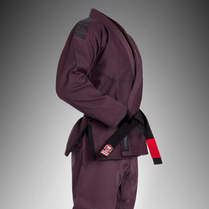 Kimono de BJJ para Adultos, Unisex, Color Morado, 100% Algodón, Corte Regular, Teñido Liso, Ropa de Artes Marciales Resistente - Product Image 2