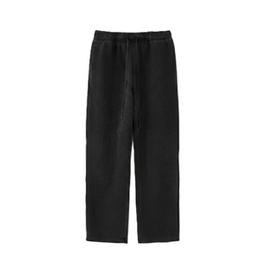 Pantalon de survêtement large pour homme, taille élastique avec cordon de serrage, décontracté, avec poches latérales, en coton respirant, pour l'automne - Product Image 4