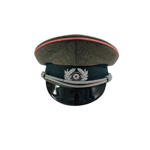Gorra/Sombrero con Visera del Ejército Alemán de la Segunda Guerra Mundial de Alta Calidad, Reproducción Personalizada al por Mayor para Reenactaciones al Aire Libre, Coleccionistas de Artículos Militares - Product Image 1