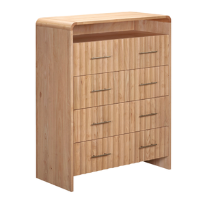 RIVEO RANGE Wood Bedroom Home Furniture Durable Sustainable Contemporary High Quality Dresser Tallboy Cabinet - Product Image 1