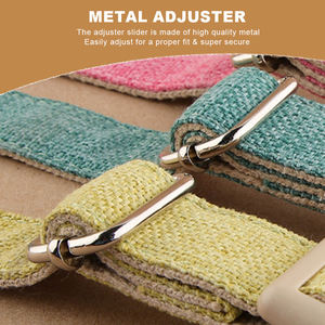 Collar para Perro Ajustable de Nailon Táctico Resistente de 2 Pulgadas con Asa y Remaches Estampados - ¡Gran Oferta! - Product Image 3