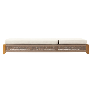 Hot Sale Hotel Casa Real Premium Outdoor Sun Lounger Modern Minimalist Solid teak Wood <b>Sunbed</b> Adjustable - Product Image 3