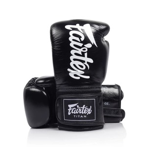 Fairtex Style Black Boxing <b>Gloves</b> Premium Training <b>Gloves</b> for Muay Thai MMA Kickboxing and Sparring Gear - Product Image 3