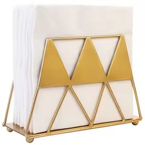 Premium Design Metal Napkin Stand For Dining Table And <b>Kitchen</b> Elegant <b>Tissue</b> <b>Holder</b> For Home Office And Restaurant - Product Image 6