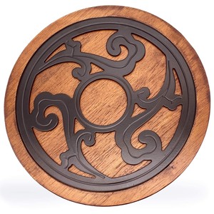 Sous-verres et dessous-de-plat en bois de bambou, fabrication sur mesure, vente en gros |   Aqdus Saleem Inde - Product Image 5