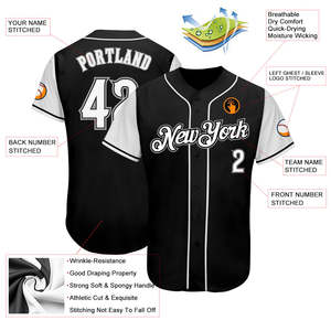 Personalized Custom Baseball Jersey Sublimated OEM 100% Polyester Casual Button Front Team Name Number Sports Shirt Design Wear - Product Image 3