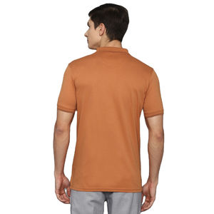 Camiseta Polo de Algodón para Hombre, Estilo Casual Urbano, Manga Corta, con Bordado y Serigrafía, Ligera, de Color Sólido - Product Image 4