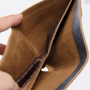 Customized Brown Genuine Leather Casual Fashion <b>Wallet</b> with Multi-Pockets Soft bags and cases - Product Image 5