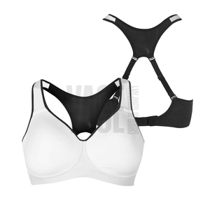 Women's Athletic Sports <b>Bra</b> High Support <b>Wide</b> <b>Strap</b> Front Fastening Workout <b>Bra</b> Custom Logo Supplier - Product Image 5