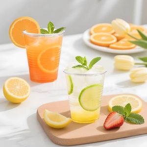 Lot de 600 gobelets en plastique transparent de 5 oz, petits gobelets jetables pour bain de bouche, gobelets pour boissons chaudes/froides pour fêtes et pique-niques - Product Image 2