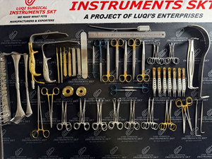 Kit Quirúrgico Completo para Cirugía de Seno |   Instrumentos para Mamoplastia y Reconstrucción Mamaria |   Acero Inoxidable de Grado Hospitalario |   CE - Product Image 1