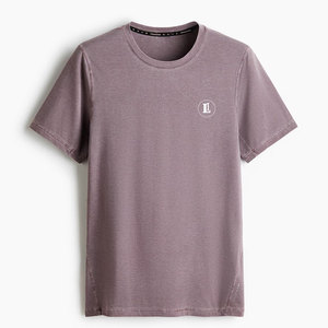 เสื้อยืดผู้ชายโลโก้สั่งทำ ผ้าฝ้าย 100% ลายเรียบ คุณภาพสูง ระบายอากาศได้ดี บริการ OEM สั่งทำพิเศษ ผลิตในปากีสถาน - Product Image 1