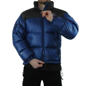 แจ็กเก็ตปลาปักเป้าโพลีเอสเตอร์สีเขียวสำหรับผู้ชาย/2025แจ็กเก็ตขนเป็ดลำลองมาในฤดูหนาวโลโก้ตามสั่ง - Product Image 1