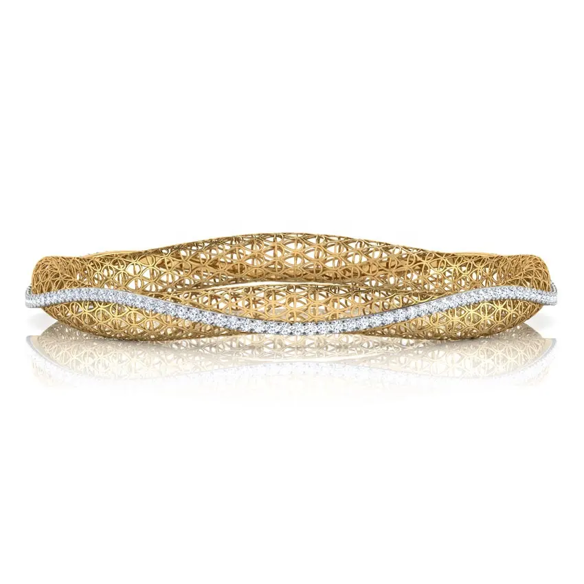 Brillant Diva mode dernier élégant cristal multicouche ensemble bracelets porte-bonheur pour femmes et filles Carol treillis diamant bracelets