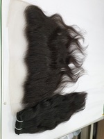 Cheveux humains de Temple au prix d'usine, cheveux humains doux du sud de l'Inde, cheveux en vrac pour le tressage également disponible
