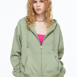 Sudadera con Capucha Oversize para Mujer, 100% Algodón, Estilo Urbano de Invierno, Teñido Anudado Personalizado, Logotipo Frontal, Ajuste Holgado, Transpirable y Ecológica - Product Image 5