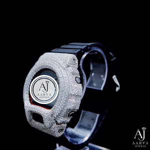 Montre Hip Hop pour homme Aarva Jewels Iced Out en acier inoxydable automatique mécanique - Product Image 5