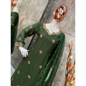 ชุดแต่งกายชุดเสื้อผ้าอินเดียและปากีสถาน - Product Image 2