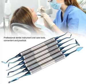 6 in 1 Dental Instrument Composite Resin <b>Filling</b> Spatula Filler Dental Hygiene Kit Dentistry Tool By Dentavex - Product Image 2