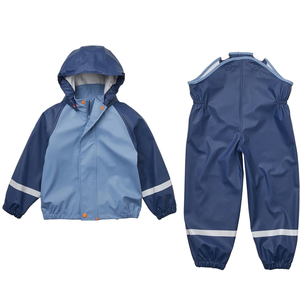 Colección de Ropa Impermeable para Niños, Chaquetas con Capucha Impermeables, Conjunto de Protección contra la Lluvia para Niños de Calidad de Exportación, Impermeable y Ligero para Exteriores - Product Image 6