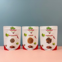 Pochette Doypack Personnalisée en Plastique Vide, Réutilisable, Imprimée par Gravure, Qualité Alimentaire, pour Emballage d'Assaisonnements, Épices, Piment, Curcuma, Poudre de Curry