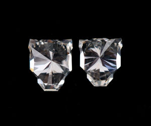OM GEMS Diamante de laboratorio HPHT CVD de 2.10 ct con corte único en forma de guepardo, corte facial de animal, E,F VVS-VS, para colgante - Product Image 5