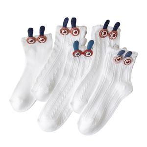 <b>Women</b> Cute Animal Jacquard Ankle <b>Socks</b> Cotton Cartoon Short <b>Socks</b> Soft Breathable Casual Daily Wear <b>Socks</b> - Product Image 4