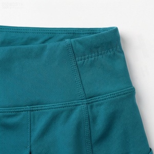Jupe courte plissée taille haute pour femme, couleur unie, style sportif, respirante, en spandex et polyester, avec short intégré, toutes saisons - Product Image 4