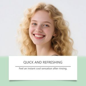 Bain de bouche à la menthe orchidée, parfum naturel, pour une haleine fraîche, nettoyage doux des dents, portable pour la maison ou les déplacements - Product Image 5