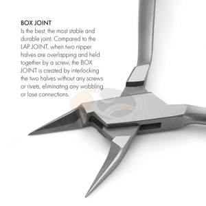 Pince à ongles professionnelle conique pour pédicure, en acier inoxydable, pour ongles incarnés, coupe-ongles d'orteil à ouverture large, pour bébé - Product Image 4