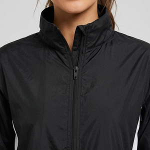Custom <b>Women</b> <b>Windbreaker</b> Jacket Casual Apparel <b>Women</b> <b>Windbreaker</b> Jacket Crafted With Breathable Polyester Material Durable - Product Image 5