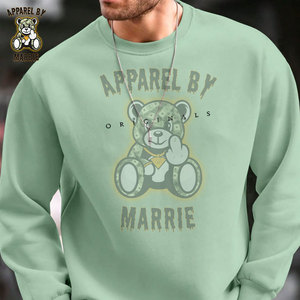 Sudadera de alta calidad OEM para hombre, estilo urbano, 100% algodón, corte regular, moderna, de peso medio y transpirable. - Product Image 3