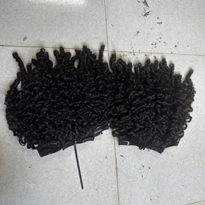 Clip de donneur unique Ins Tape Flat Tip Ins Extension de cheveux Extension de cheveux vierges Double bande dessinée Cheveux humains Loose Deep Wave Curly - Product Image 5