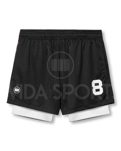 <b>Men</b> Sports Training <b>Shorts</b> 2-in-1 Running <b>Shorts</b> with <b>Compression</b> Layer Quick Dry Lightweight Activewear - Product Image 3