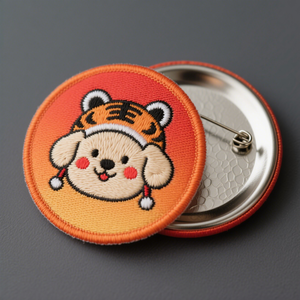 Écusson tissé personnalisé avec logo, détails de haute précision, badge au toucher doux pour vêtements - Product Image 6