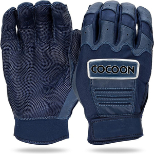 Gants de frappe de baseball pour hommes en polyester et élasthanne tissé, logo personnalisé, main droite, entraînement, taille XL adulte, professionnels, légers - Product Image 3