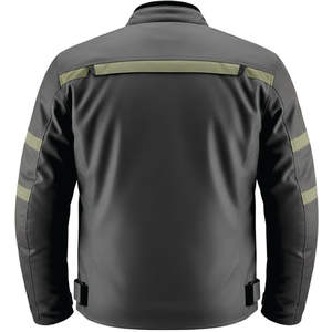 Veste de moto en cuir imprimé de haute qualité personnalisée avec airbag en Cordura pour la course automobile - Imperméable et respirante - Product Image 3