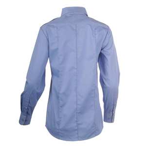 Chemise de travail à manches longues pour femme, uniforme de sécurité, boutonnée, avec poche renforcée, logo personnalisé pour les agents de sécurité - Product Image 3