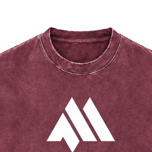 เสื้อยืดครอปสีเบอร์กันดี แขนสั้น คอกลม ชายเสื้อแบบดิบ สไตล์ลำลอง สตรีทแวร์  พร้อมโลโก้ Black Hill Sports ดีไซน์ทันสมัย - Product Image 2