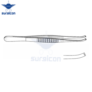 Pinzas Fox de 13 cm / 5 Pulgadas Sin Bloqueo, Pinzas Quirúrgicas de Acero Inoxidable para Agarrar Tejidos, para Cirugía General y Cirugía Plástica - Product Image 5