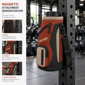 Bolsa de Gimnasio Plegable de Poliéster Anti-Robo Magnética Personalizada de 30-40L con Porta Botellas, Organizador de Equipo de Entrenamiento, Fijación Fuerte, OEM ODM - Product Image 1